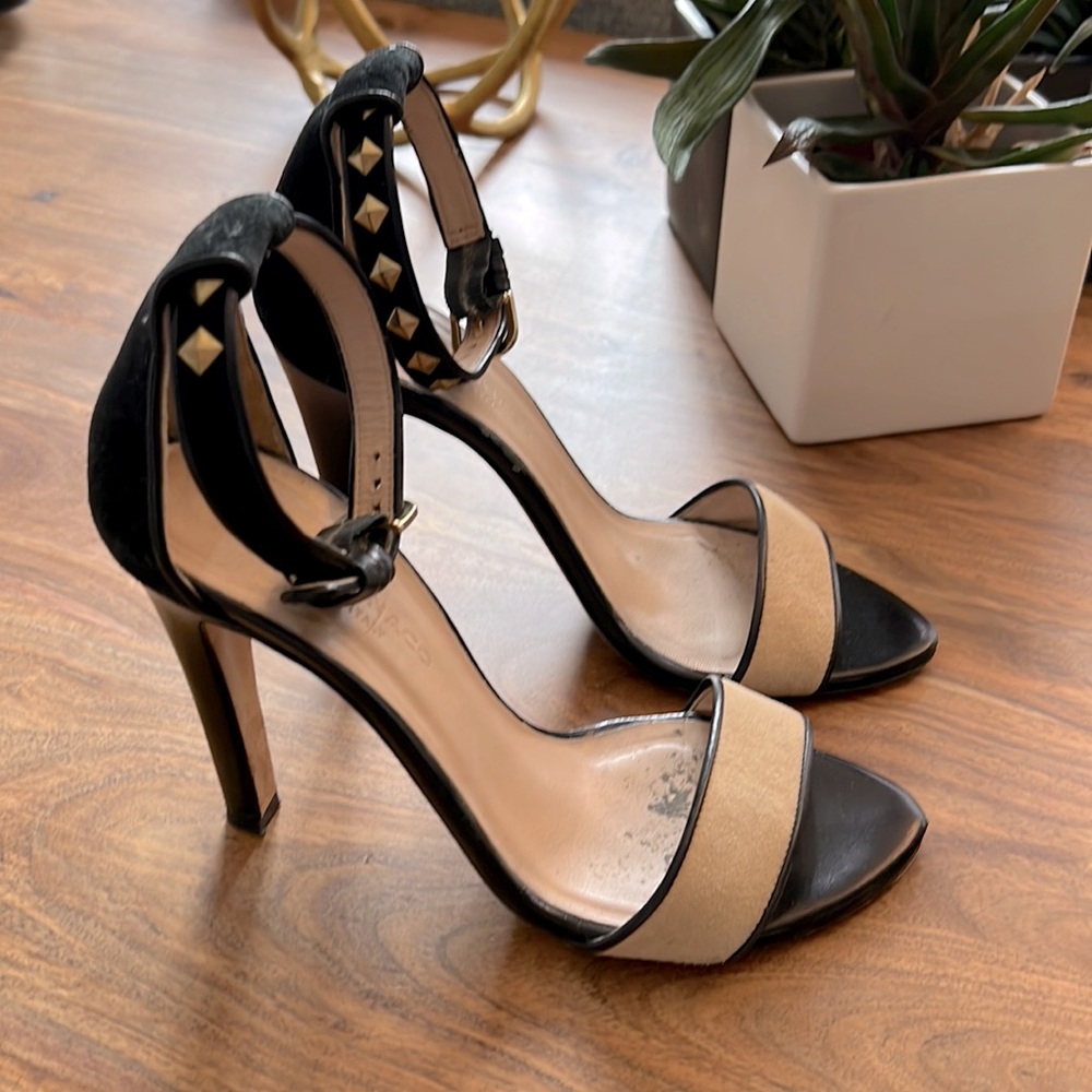 Club Monaco Studded Heels Size 7.5 or 37